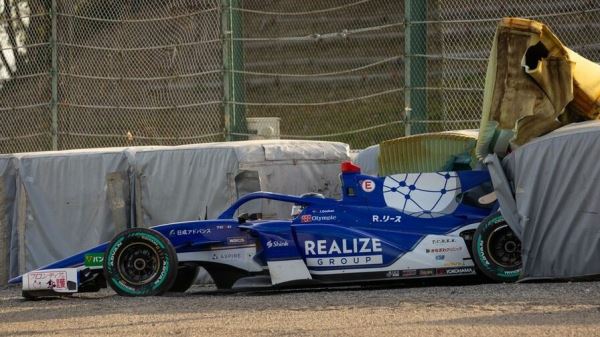 Джек Дуэн три дня подряд разбивал болид на тестах Супер Формулы в одном и том же повороте