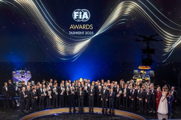 FIA Gala-2025: Норрис – новый чемпион мира Формулы 1, Ферстаппен получил две награды