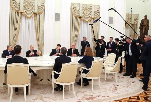 Путин о переговорах с делегацией США