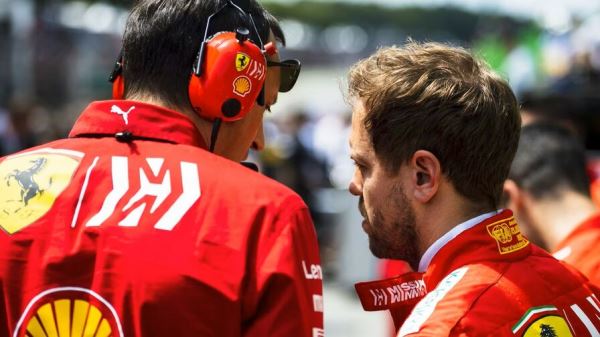 Маурицио Арривабене: Феттель тоже постоянно писал отчёты в Ferrari